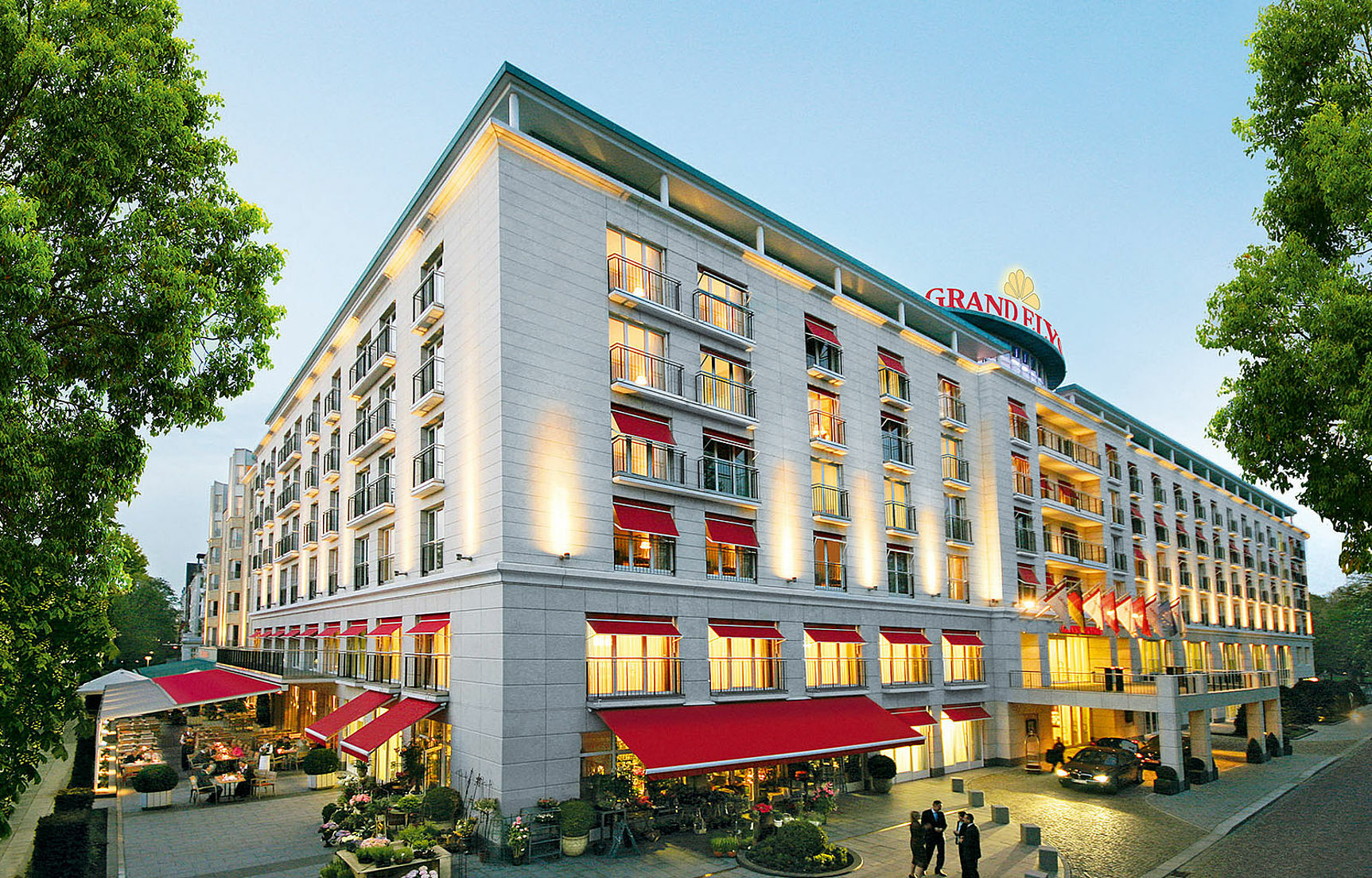 Grand Elysee Hamburg Ngoại thất bức ảnh